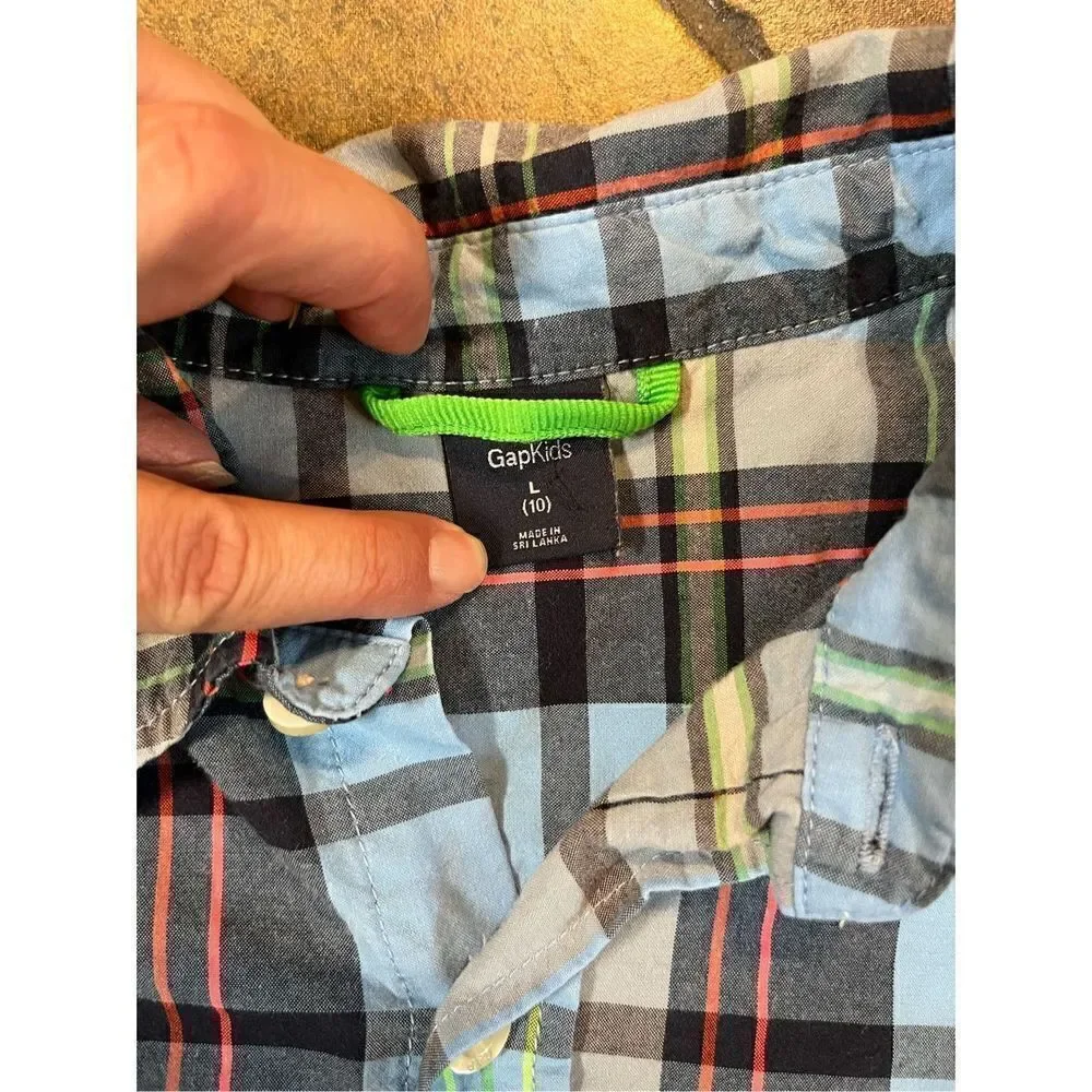 GAP boy’s plaid
